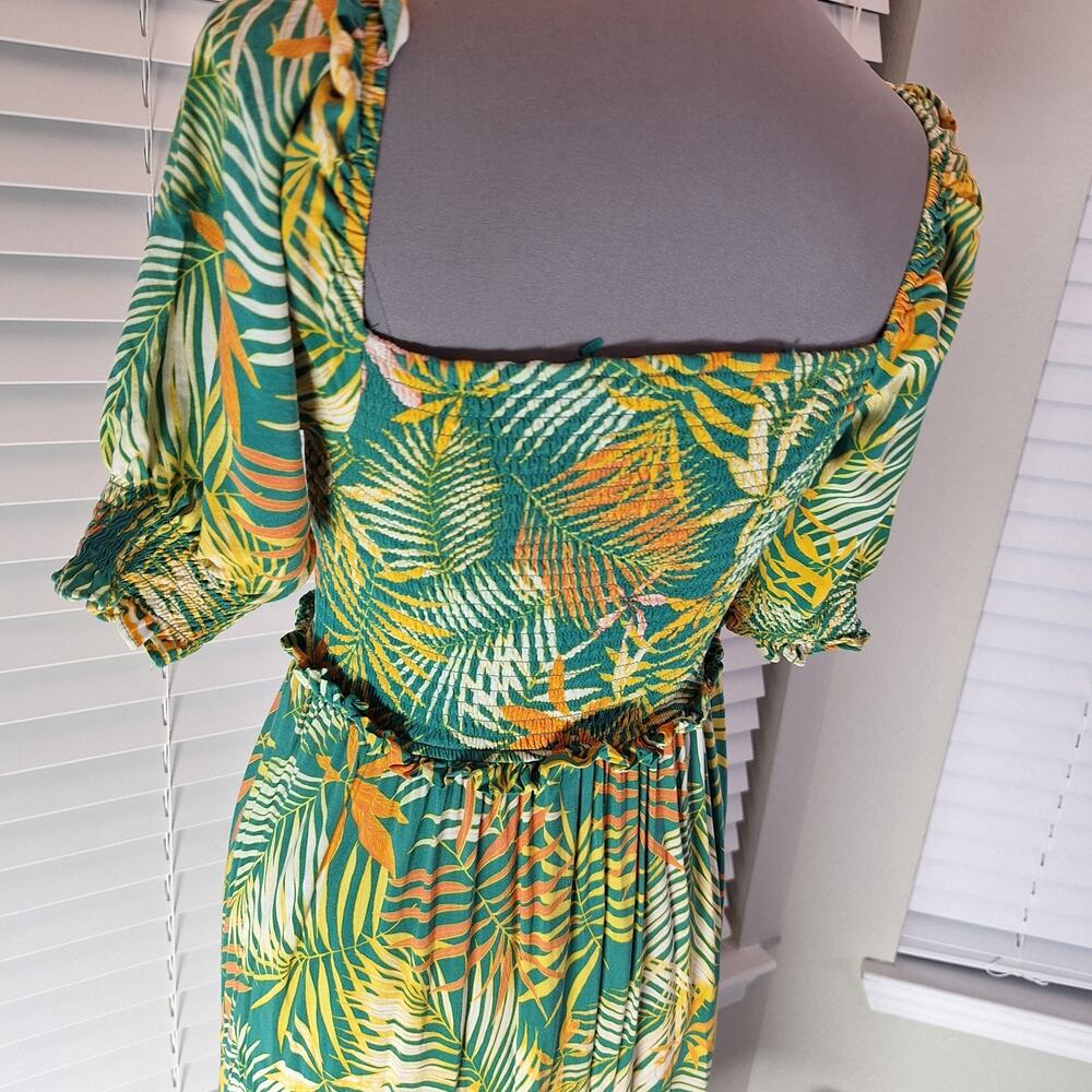Betsey Johnson Size S Whimsical Maxi Dress Floral Print - Picture 12 of 12
